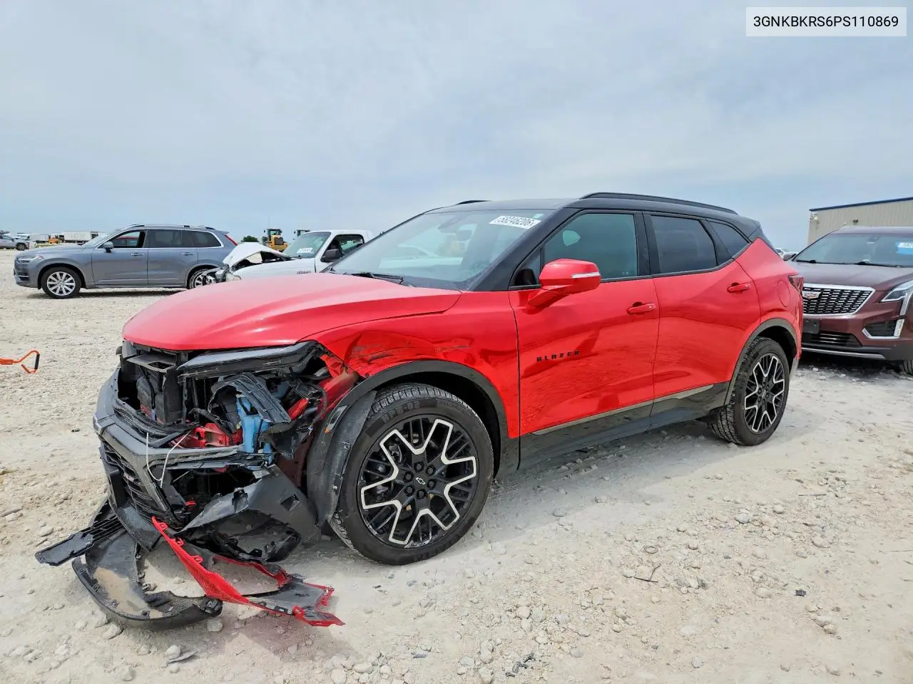 2023 Chevrolet Blazer Rs VIN: 3GNKBKRS6PS110869 Lot: 58246206