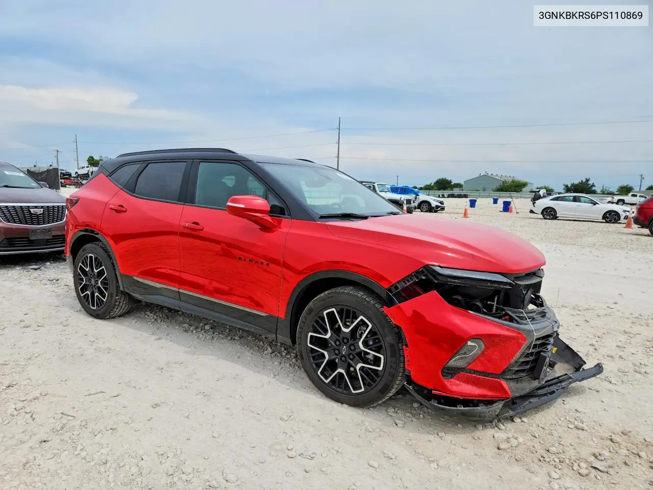 2023 Chevrolet Blazer Rs VIN: 3GNKBKRS6PS110869 Lot: 58246206