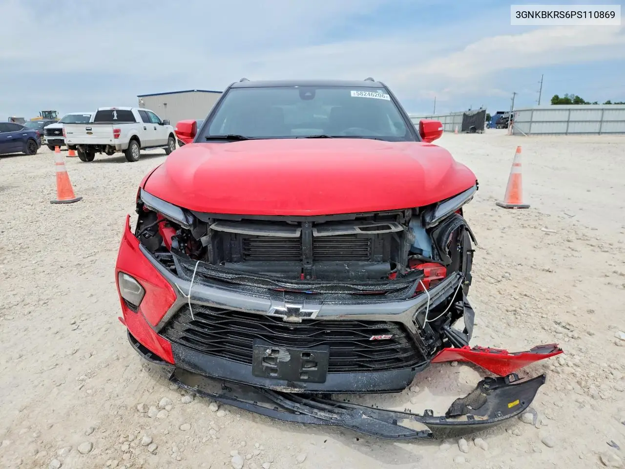 2023 Chevrolet Blazer Rs VIN: 3GNKBKRS6PS110869 Lot: 58246206