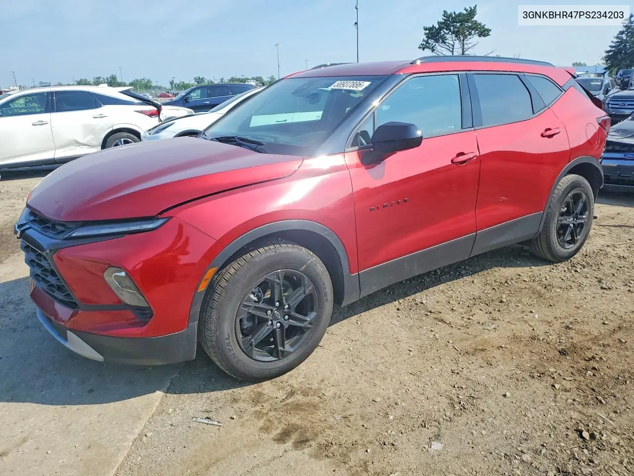 2023 Chevrolet Blazer 2Lt VIN: 3GNKBHR47PS234203 Lot: 58937886