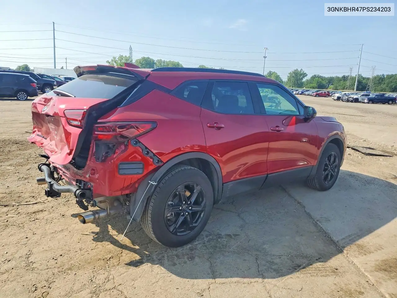 2023 Chevrolet Blazer 2Lt VIN: 3GNKBHR47PS234203 Lot: 58937886