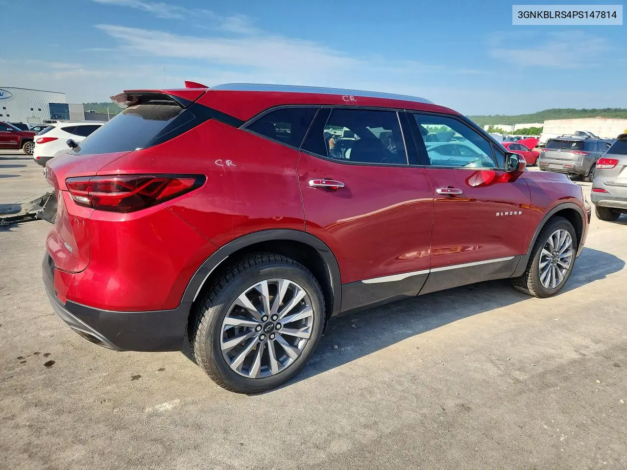 2023 Chevrolet Blazer Premier VIN: 3GNKBLRS4PS147814 Lot: 59744786