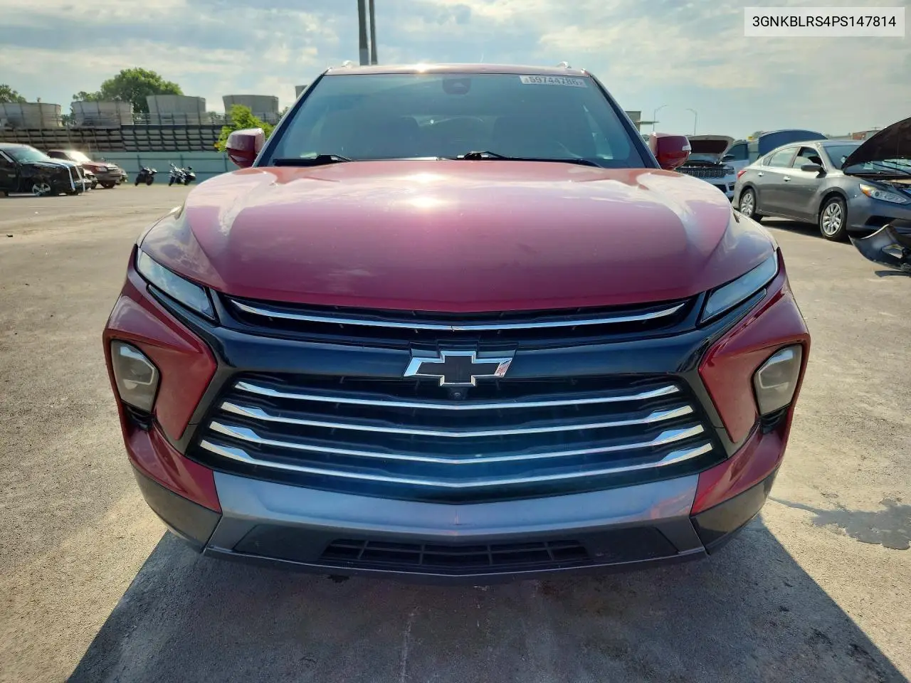 2023 Chevrolet Blazer Premier VIN: 3GNKBLRS4PS147814 Lot: 59744786