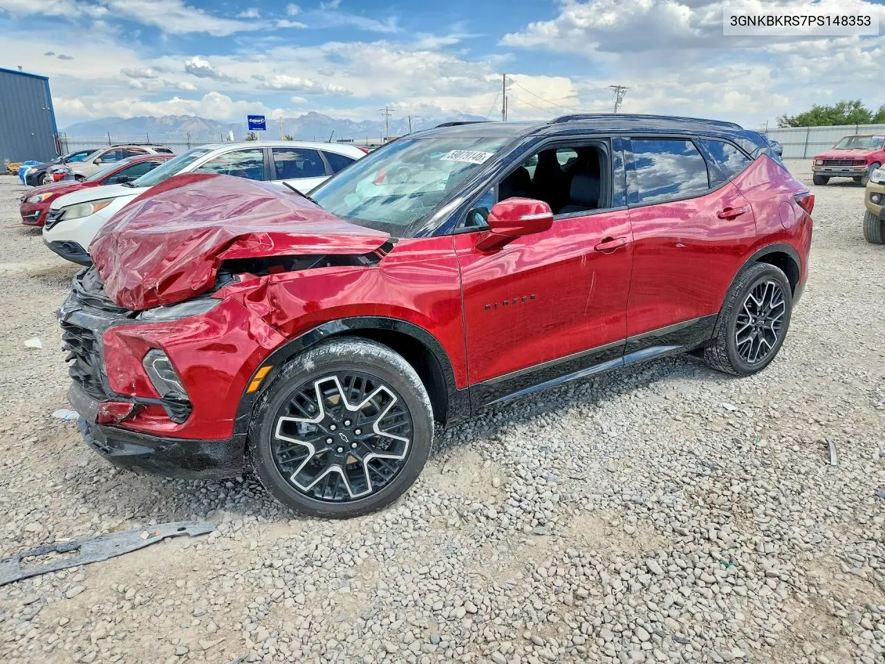 2023 Chevrolet Blazer Rs VIN: 3GNKBKRS7PS148353 Lot: 59879146