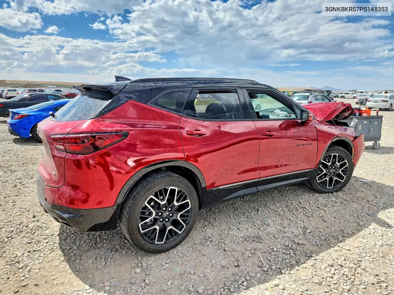 2023 Chevrolet Blazer Rs VIN: 3GNKBKRS7PS148353 Lot: 59879146