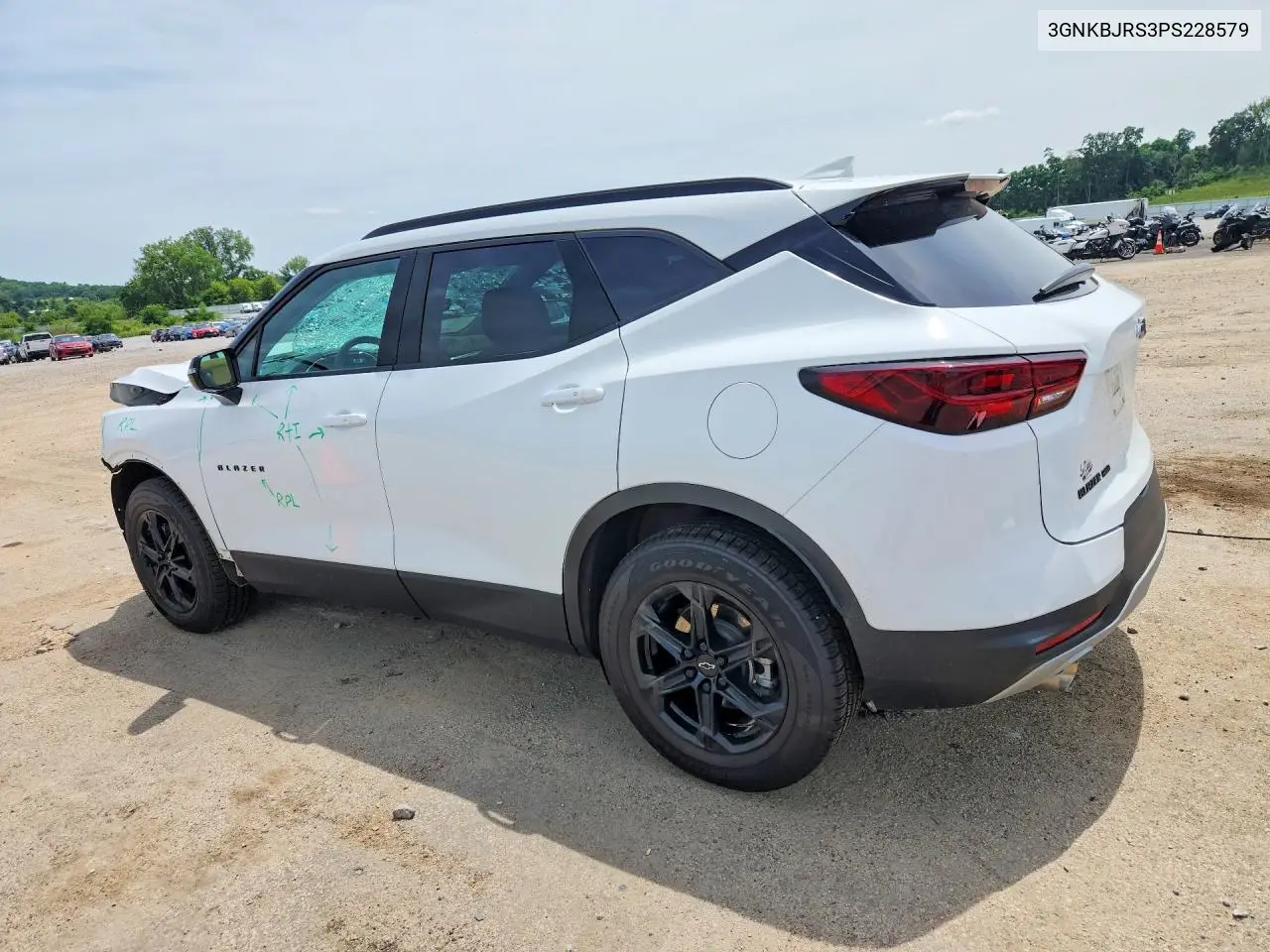 2023 Chevrolet Blazer 3Lt VIN: 3GNKBJRS3PS228579 Lot: 60223686