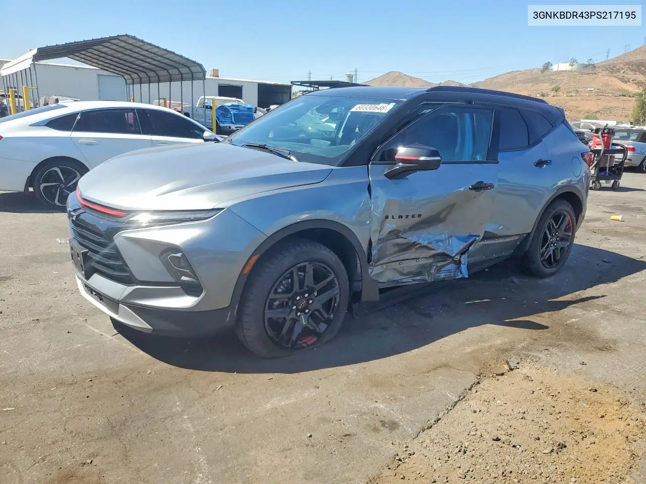 2023 Chevrolet Blazer 3Lt VIN: 3GNKBDR43PS217195 Lot: 60330646