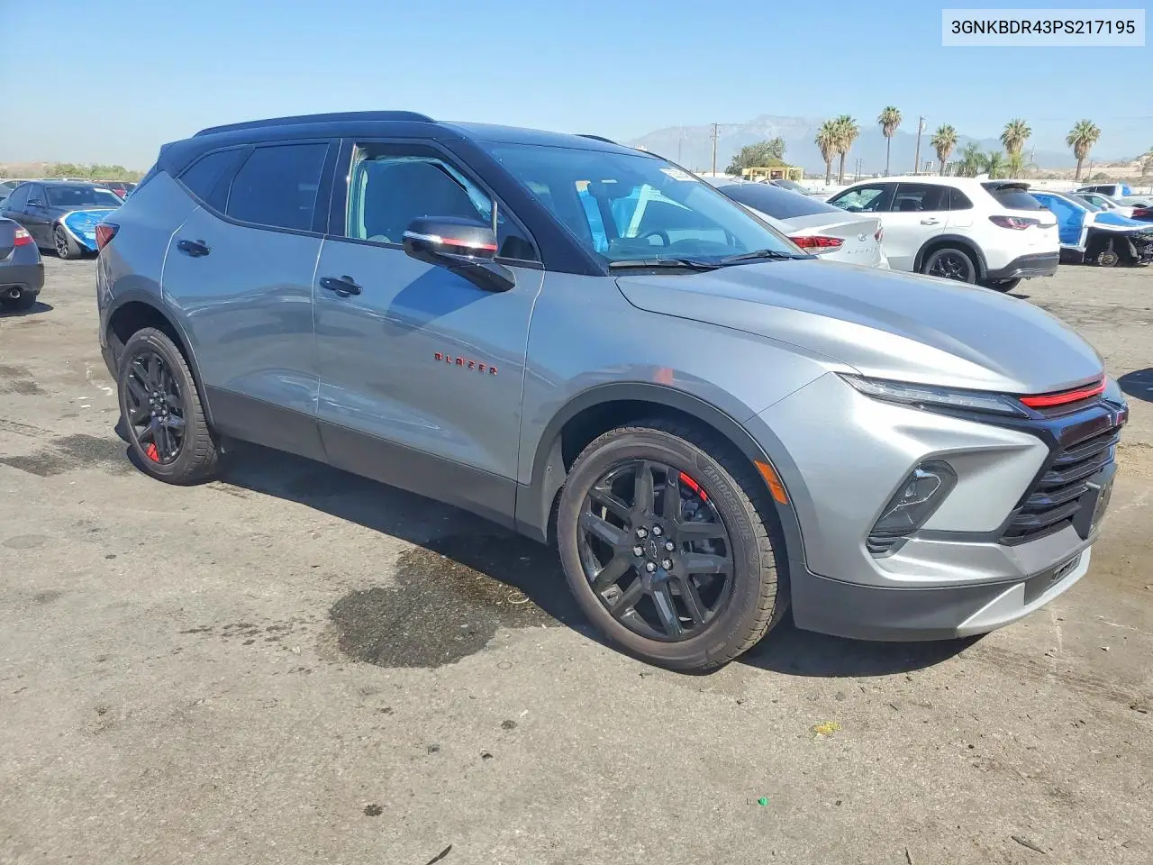 2023 Chevrolet Blazer 3Lt VIN: 3GNKBDR43PS217195 Lot: 60330646