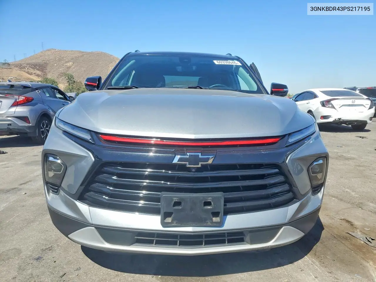 2023 Chevrolet Blazer 3Lt VIN: 3GNKBDR43PS217195 Lot: 60330646