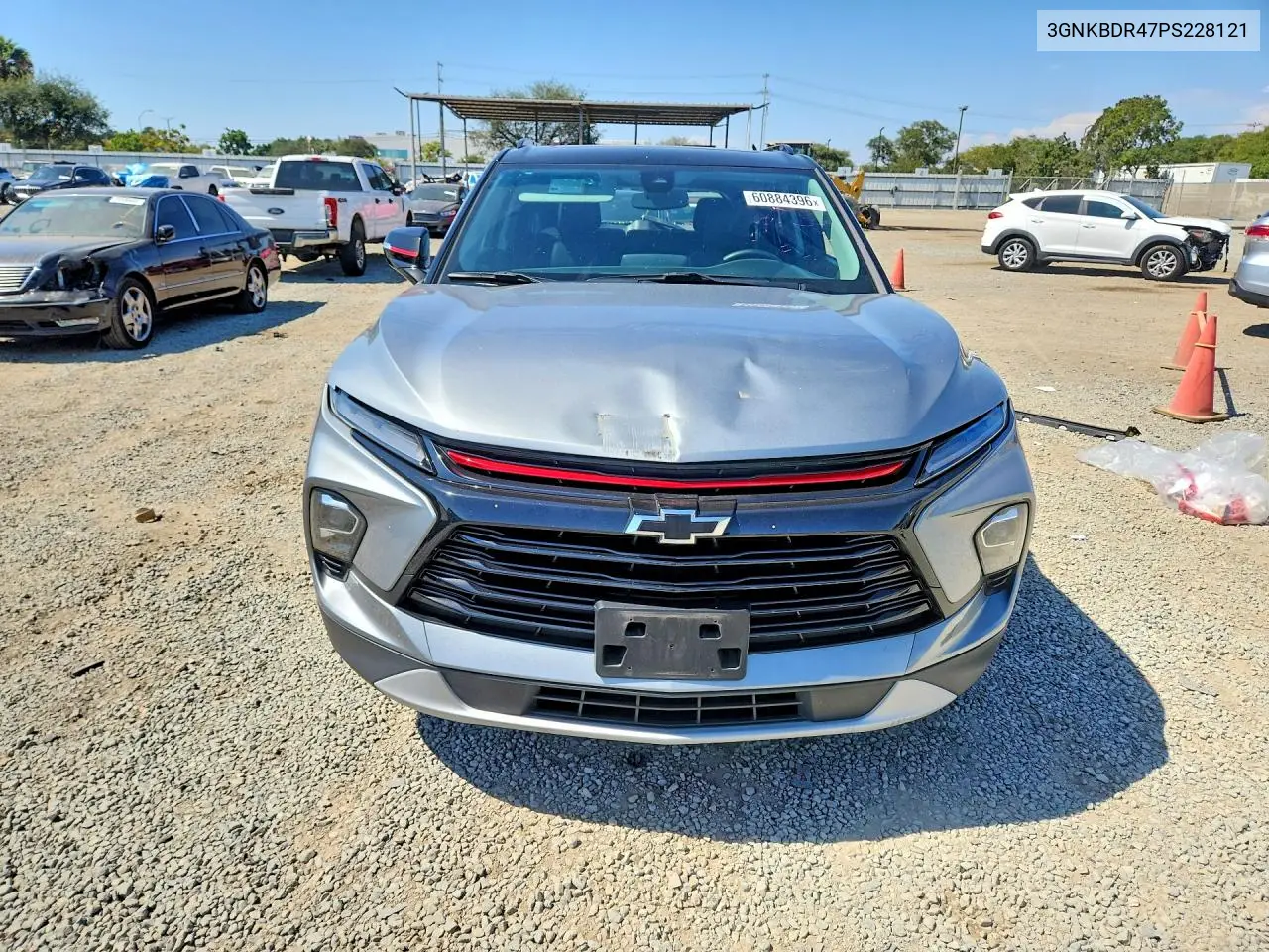 2023 Chevrolet Blazer 3Lt VIN: 3GNKBDR47PS228121 Lot: 60884396