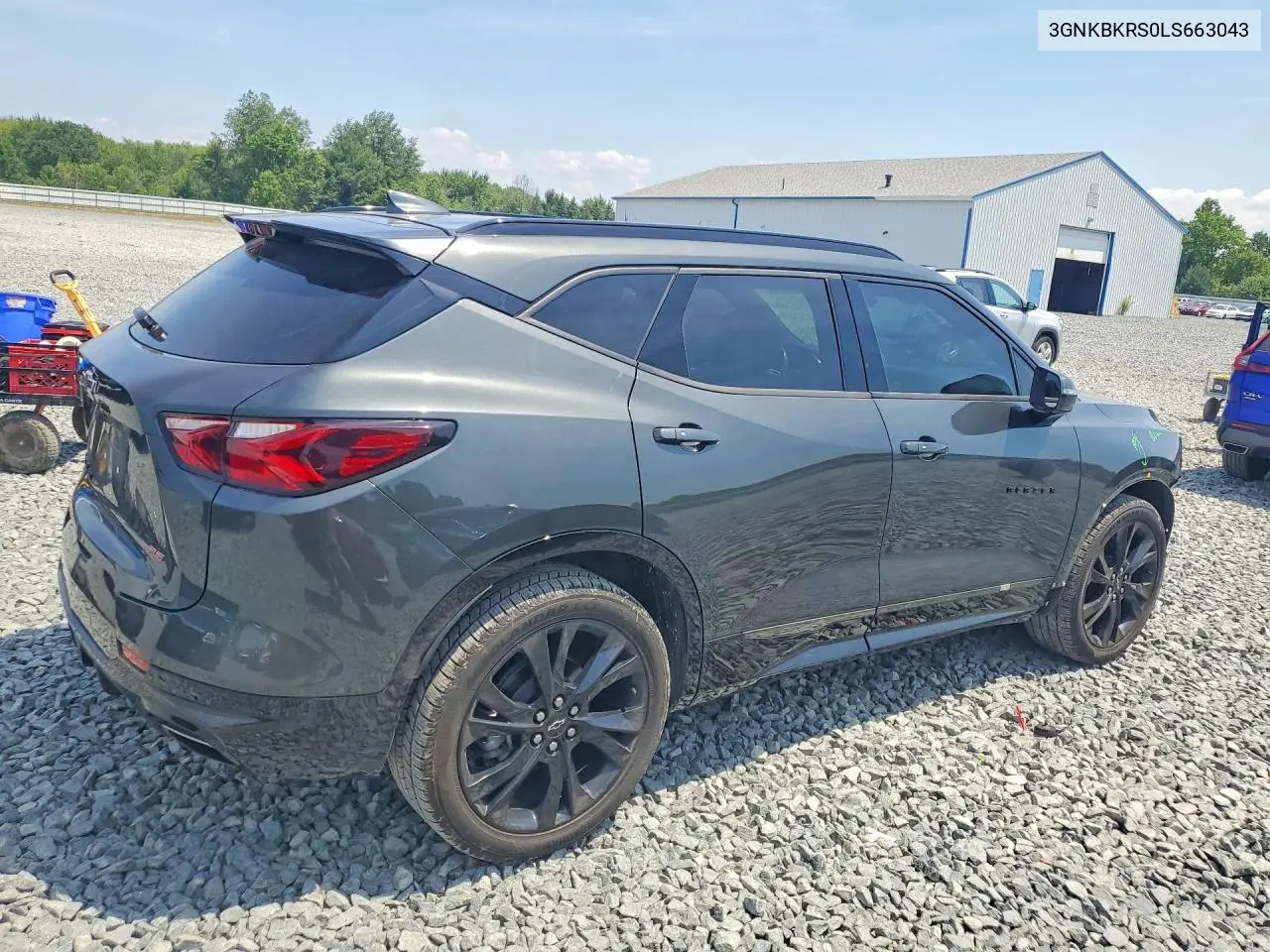 2023 Chevrolet Blazer Rs VIN: 3GNKBKRS0LS663043 Lot: 61008676