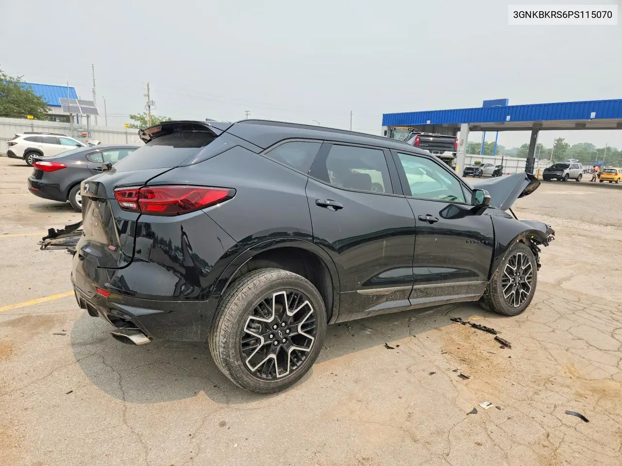 2023 Chevrolet Blazer Rs VIN: 3GNKBKRS6PS115070 Lot: 61392856