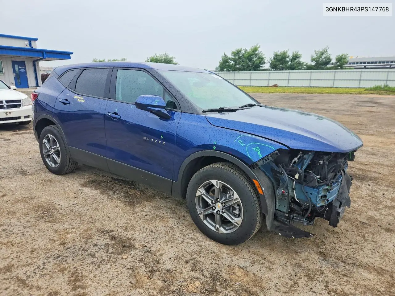 2023 Chevrolet Blazer 2Lt VIN: 3GNKBHR43PS147768 Lot: 61591186