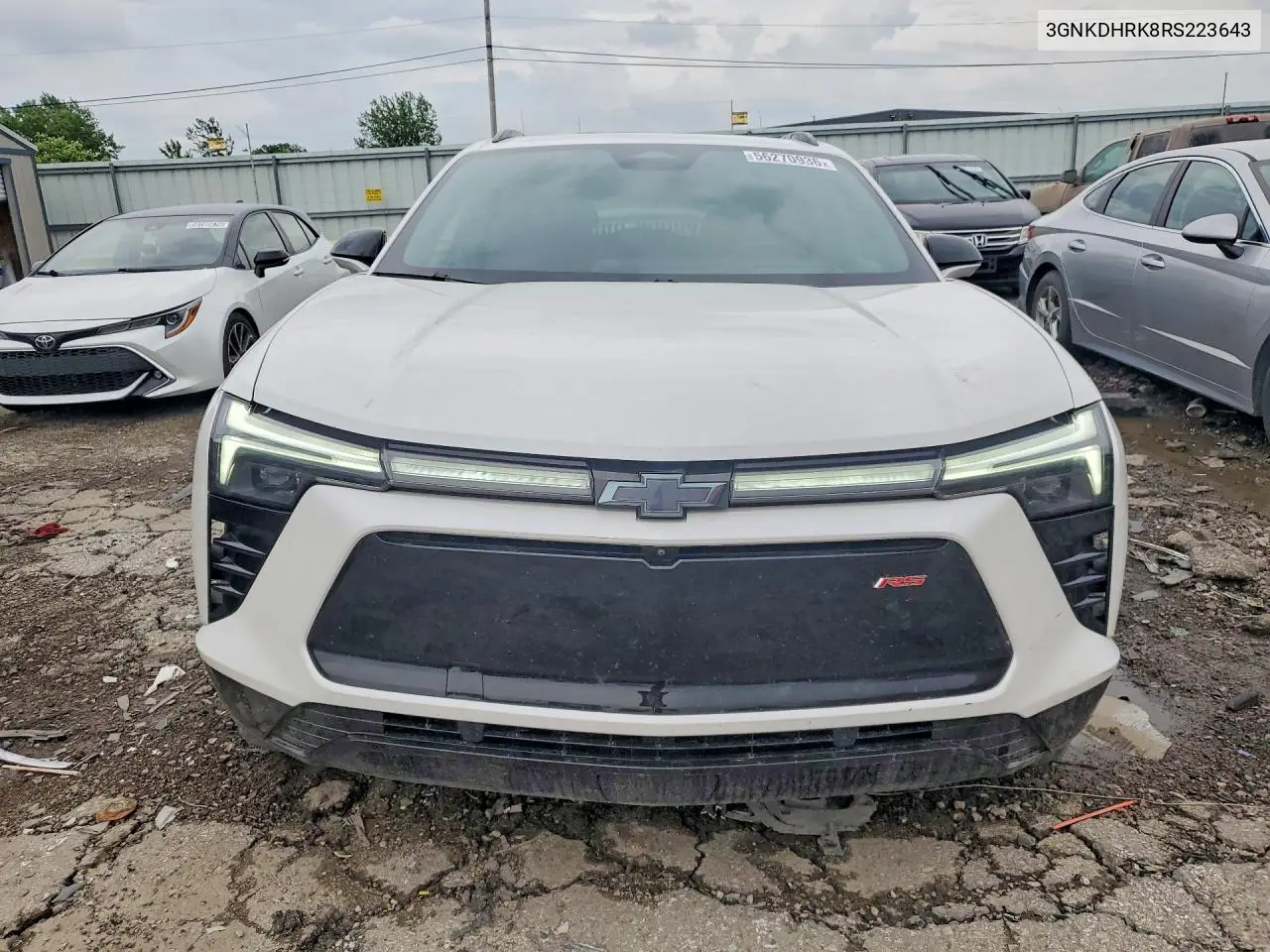 2024 Chevrolet Blazer Rs VIN: 3GNKDHRK8RS223643 Lot: 56270936