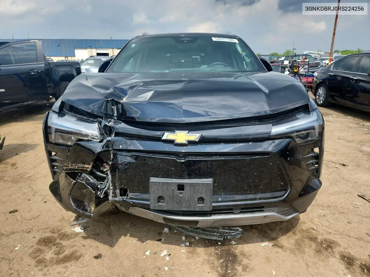 2024 Chevrolet Blazer 2Lt VIN: 3GNKDBRJ0RS224256 Lot: 57011106