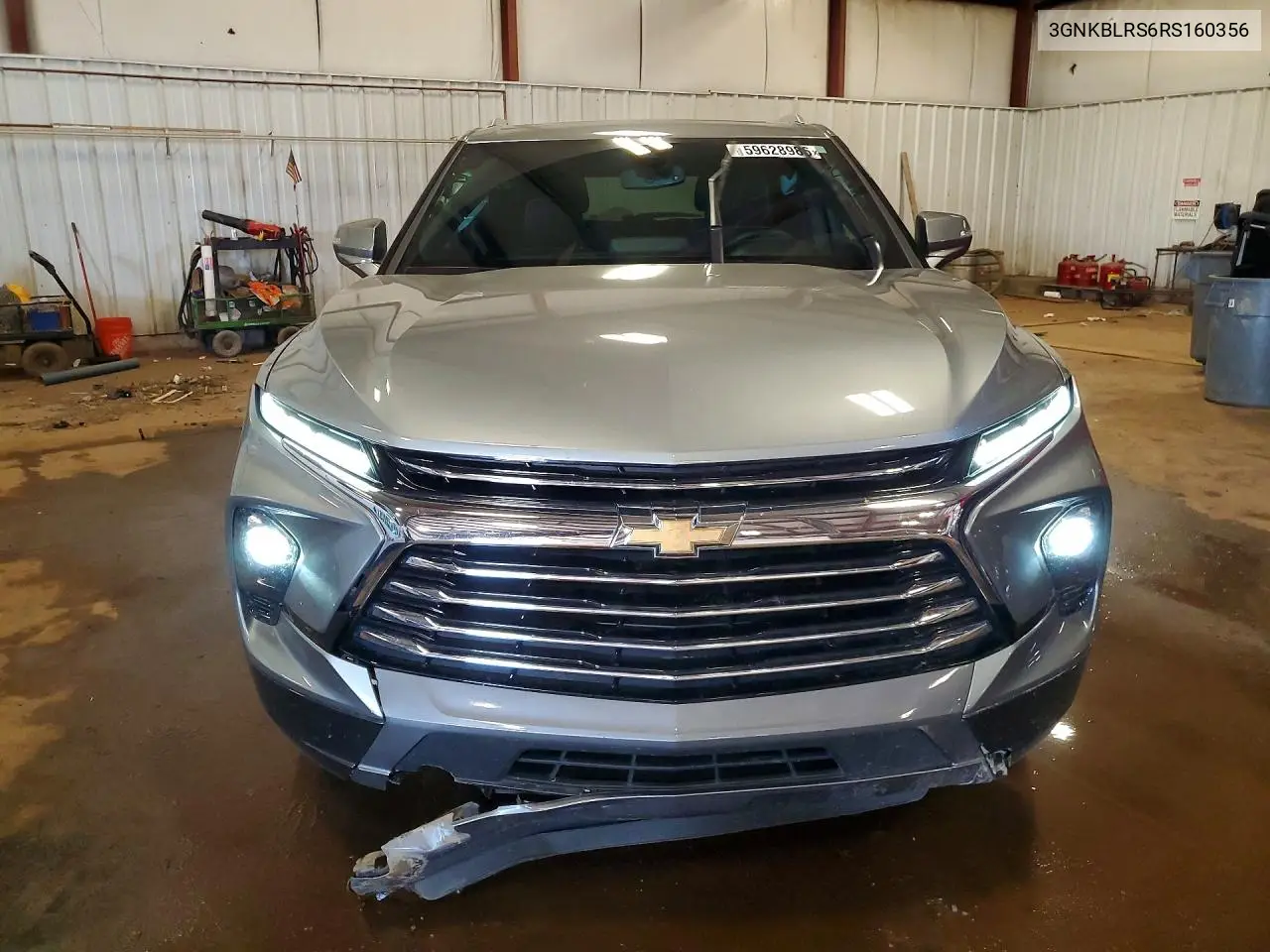 2024 Chevrolet Blazer VIN: 3GNKBLRS6RS160356 Lot: 59628986