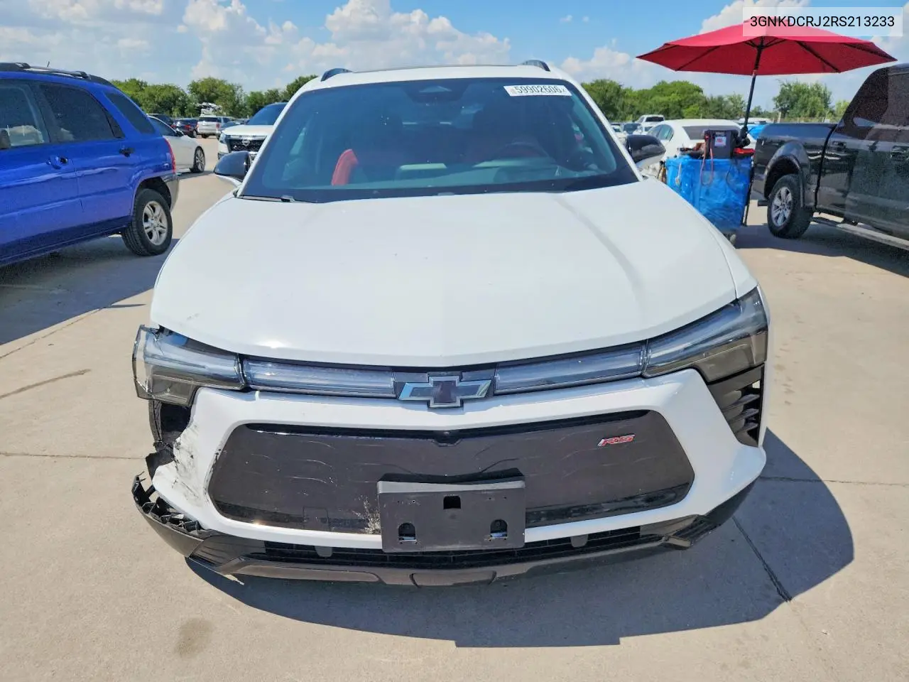 2024 Chevrolet Blazer Rs VIN: 3GNKDCRJ2RS213233 Lot: 59902606
