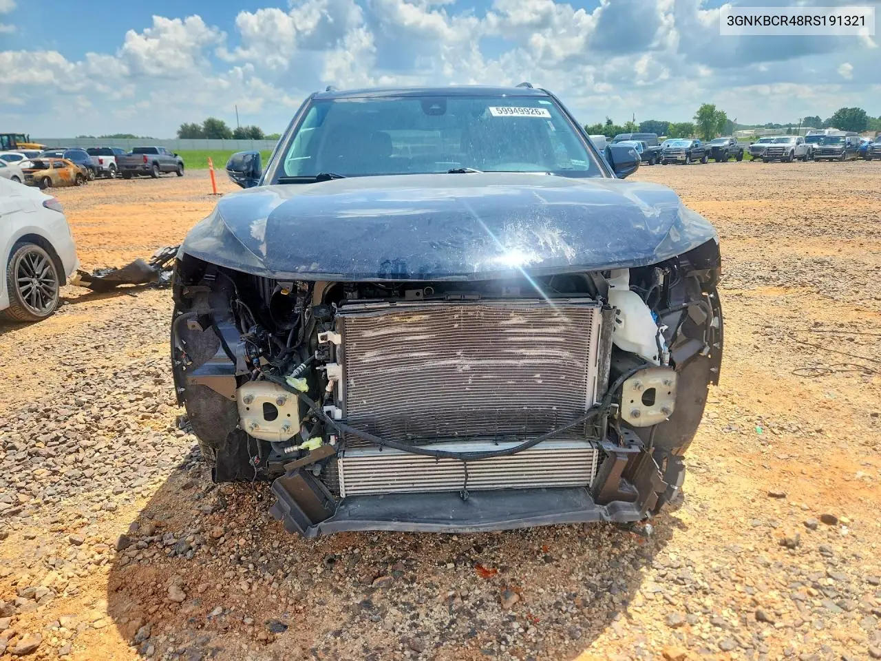 2024 Chevrolet Blazer 2Lt VIN: 3GNKBCR48RS191321 Lot: 59949926
