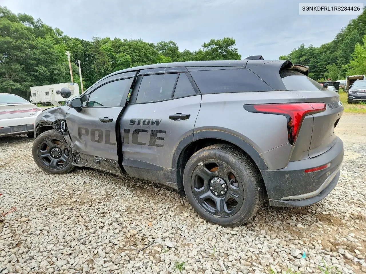 2024 Chevrolet Blazer Police VIN: 3GNKDFRL1RS284426 Lot: 59973176