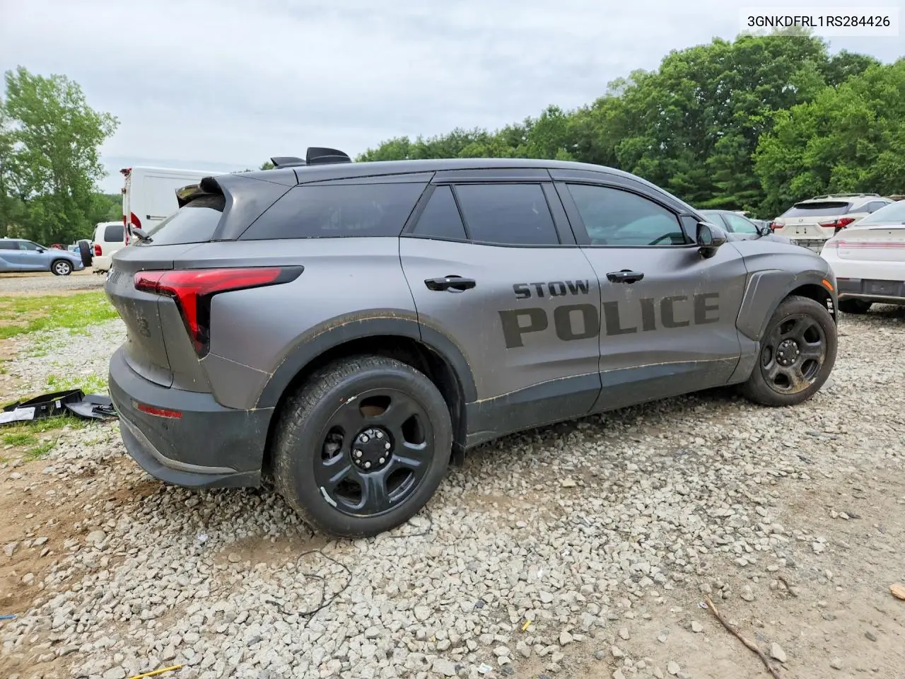 2024 Chevrolet Blazer Police VIN: 3GNKDFRL1RS284426 Lot: 59973176