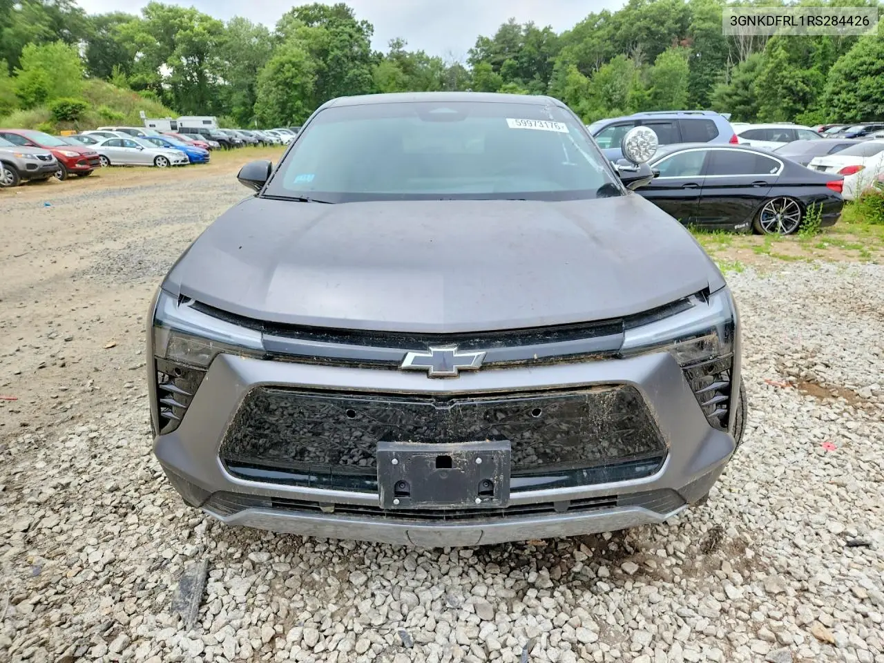 2024 Chevrolet Blazer Police VIN: 3GNKDFRL1RS284426 Lot: 59973176