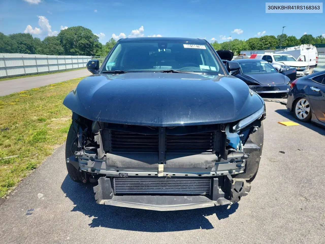 2024 Chevrolet Blazer 2Lt VIN: 3GNKBHR41RS168363 Lot: 60168796