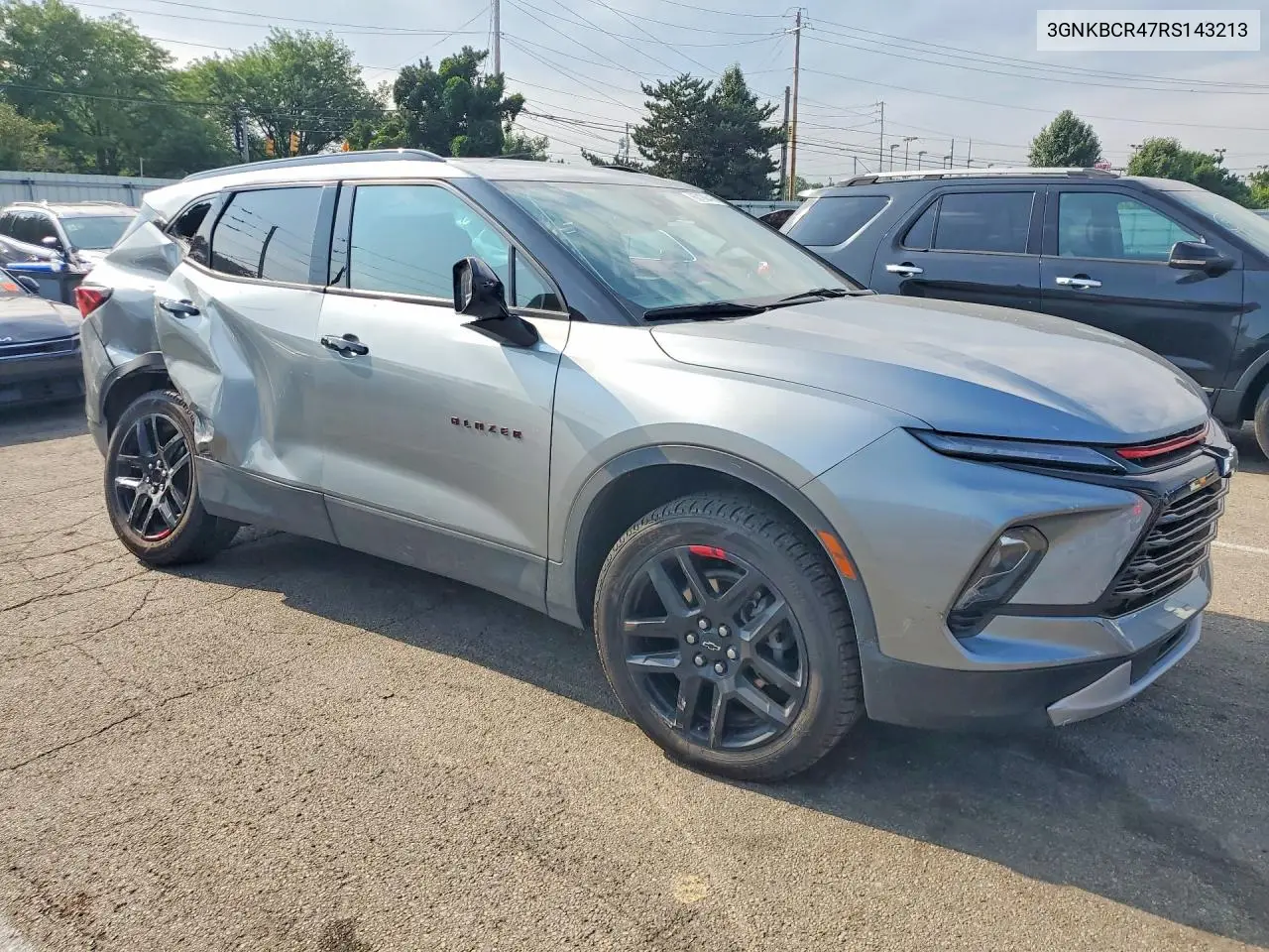2024 Chevrolet Blazer 2Lt VIN: 3GNKBCR47RS143213 Lot: 60188416