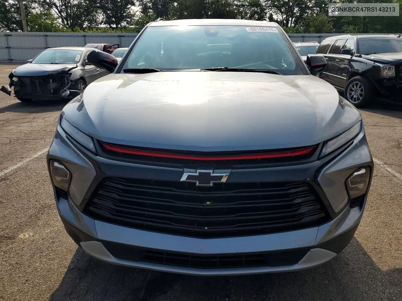 2024 Chevrolet Blazer 2Lt VIN: 3GNKBCR47RS143213 Lot: 60188416