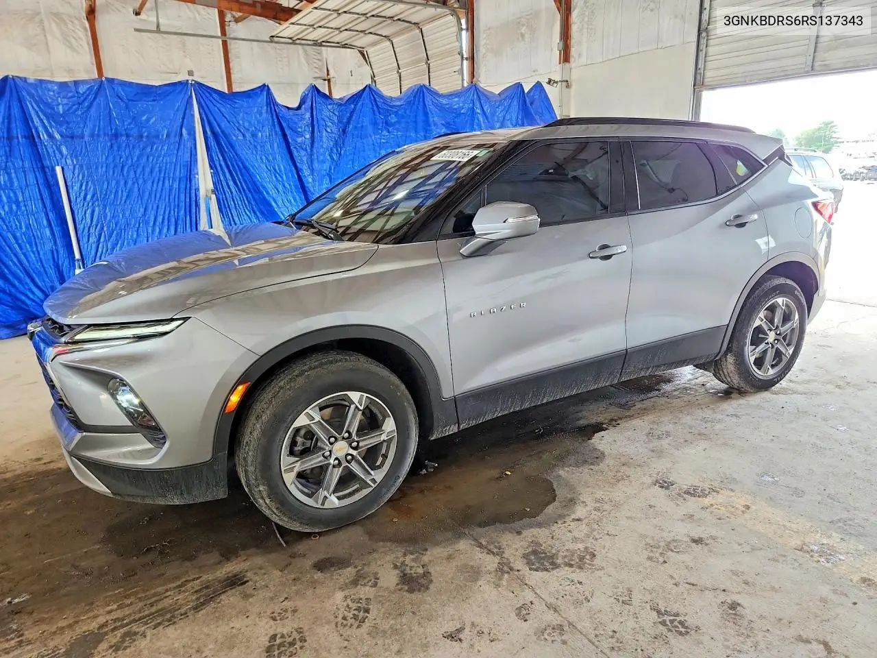 2024 Chevrolet Blazer 3Lt VIN: 3GNKBDRS6RS137343 Lot: 60308166