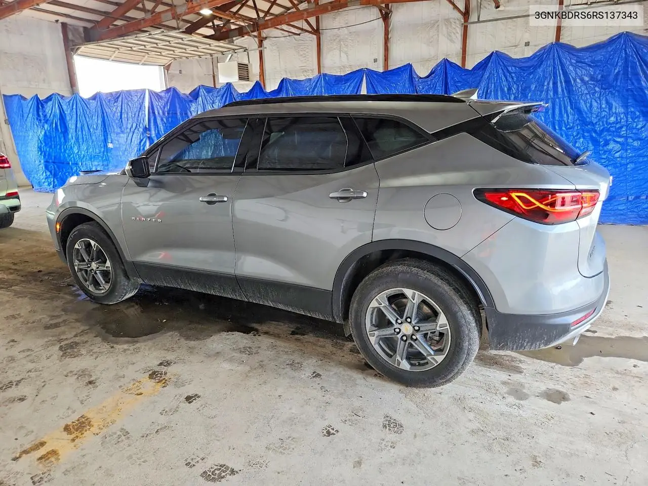 2024 Chevrolet Blazer 3Lt VIN: 3GNKBDRS6RS137343 Lot: 60308166