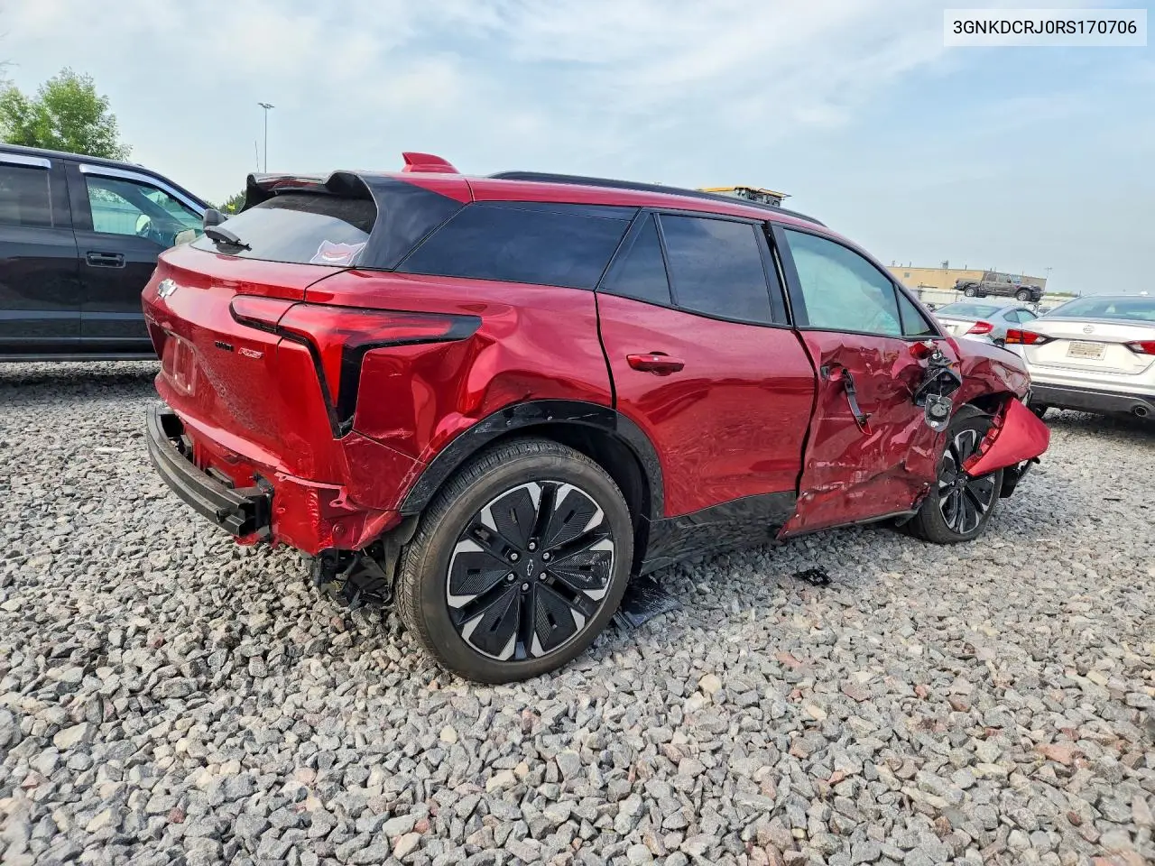 2024 Chevrolet Blazer Rs VIN: 3GNKDCRJ0RS170706 Lot: 61025156