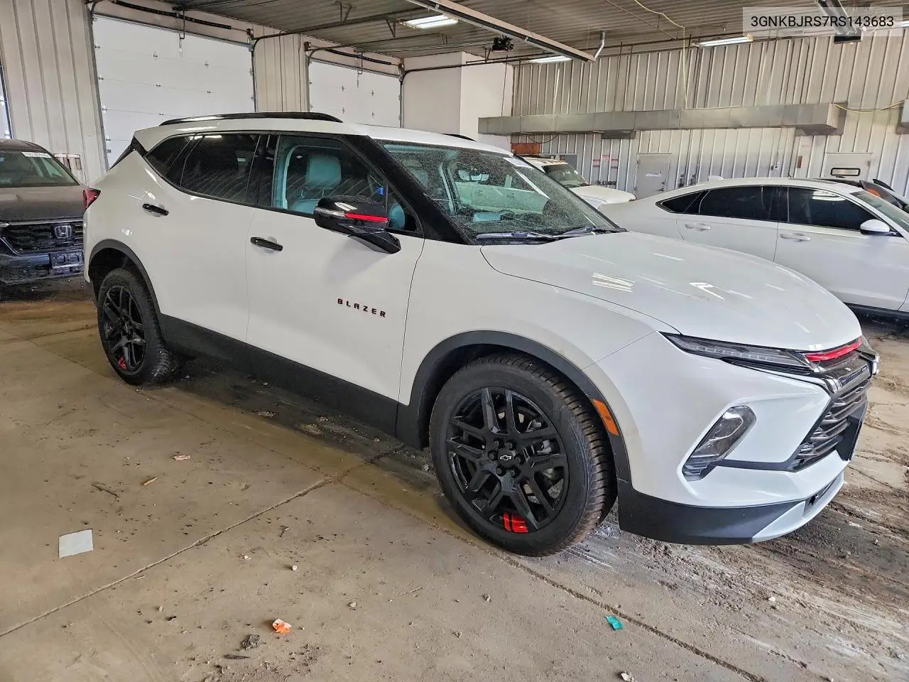 2024 Chevrolet Blazer 3Lt VIN: 3GNKBJRS7RS143683 Lot: 62046356