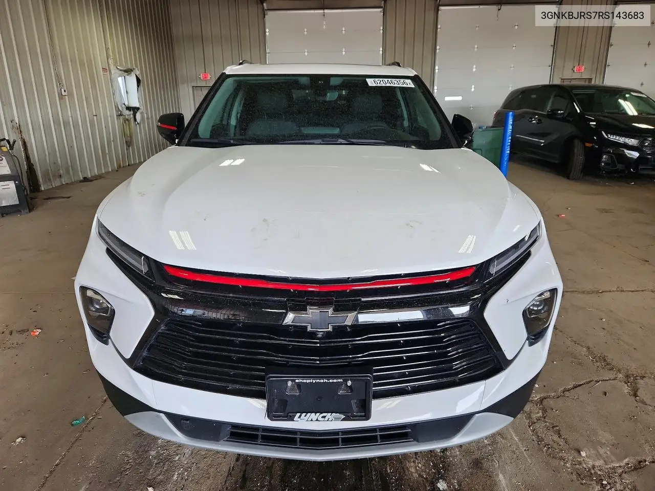 2024 Chevrolet Blazer 3Lt VIN: 3GNKBJRS7RS143683 Lot: 62046356