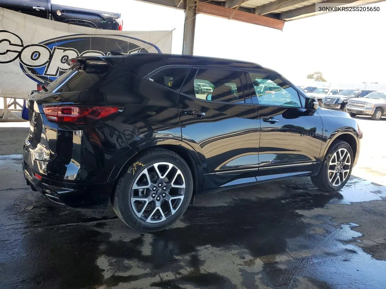 2025 Chevrolet Blazer Rs VIN: 3GNKBKRS2SS205650 Lot: 57216636