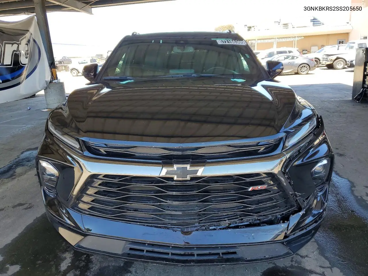 2025 Chevrolet Blazer Rs VIN: 3GNKBKRS2SS205650 Lot: 57216636