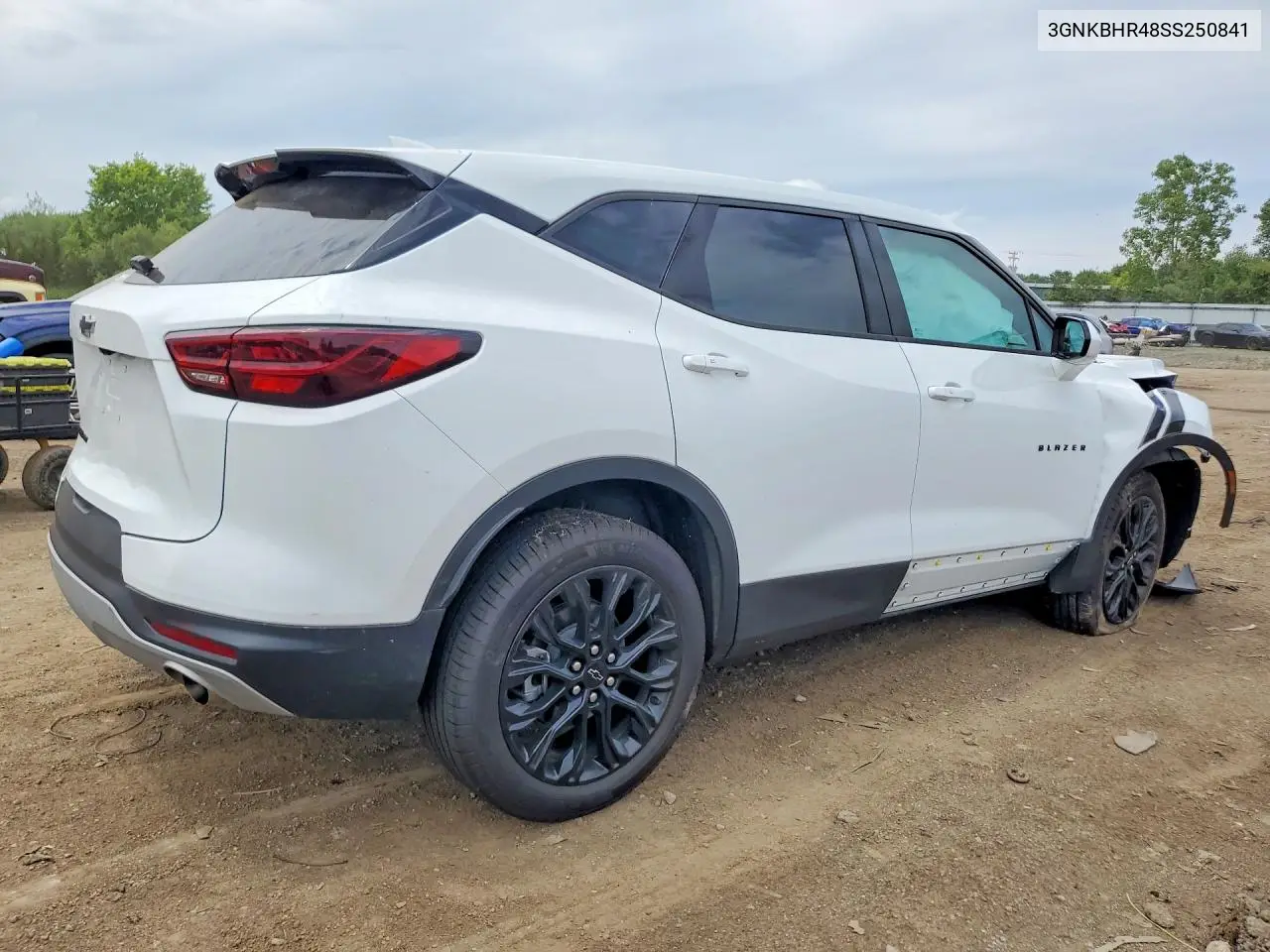 2025 Chevrolet Blazer 2Lt VIN: 3GNKBHR48SS250841 Lot: 58692376