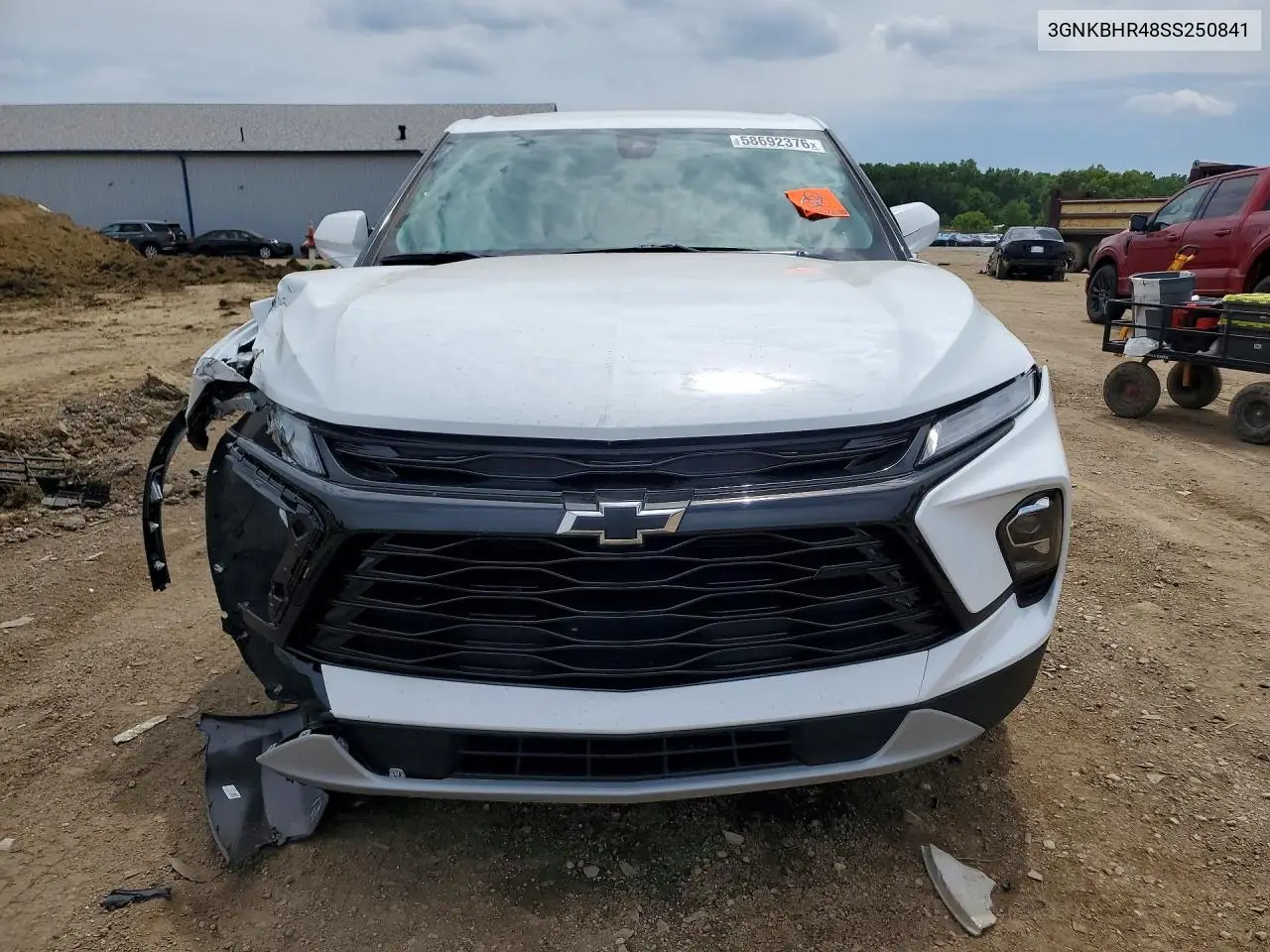 2025 Chevrolet Blazer 2Lt VIN: 3GNKBHR48SS250841 Lot: 58692376