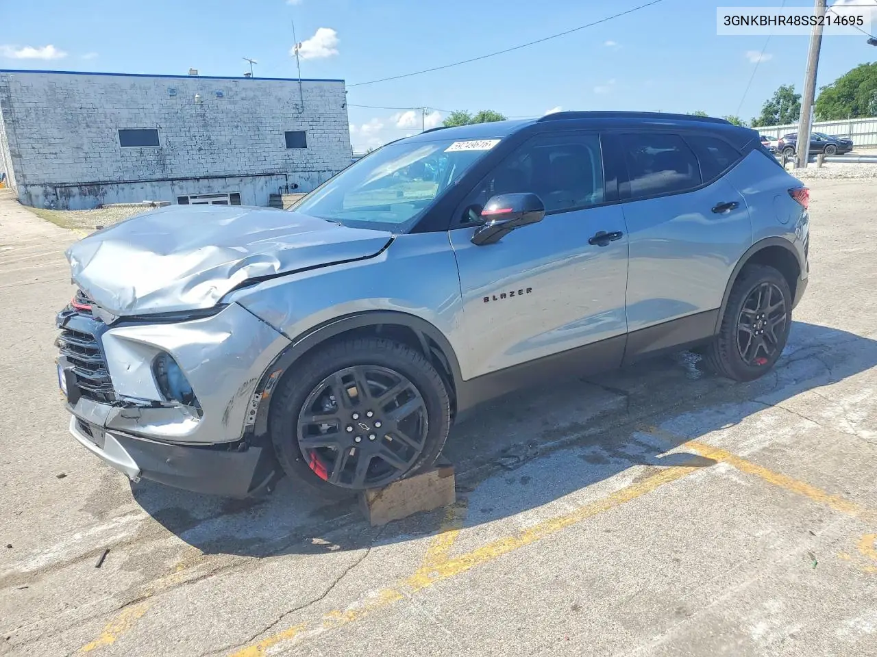 2025 Chevrolet Blazer 2Lt VIN: 3GNKBHR48SS214695 Lot: 59249616