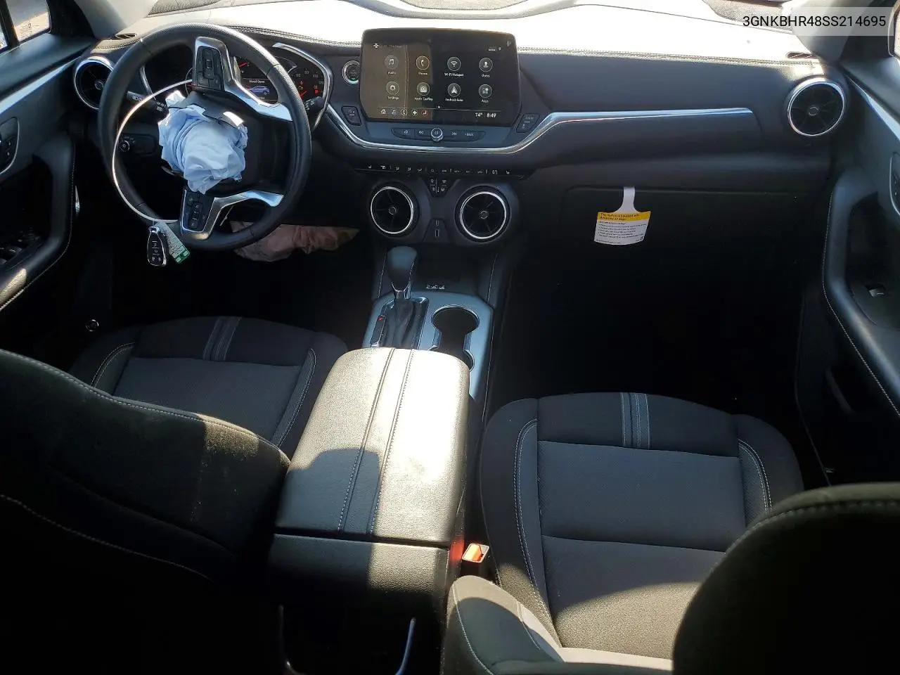 2025 Chevrolet Blazer 2Lt VIN: 3GNKBHR48SS214695 Lot: 59249616