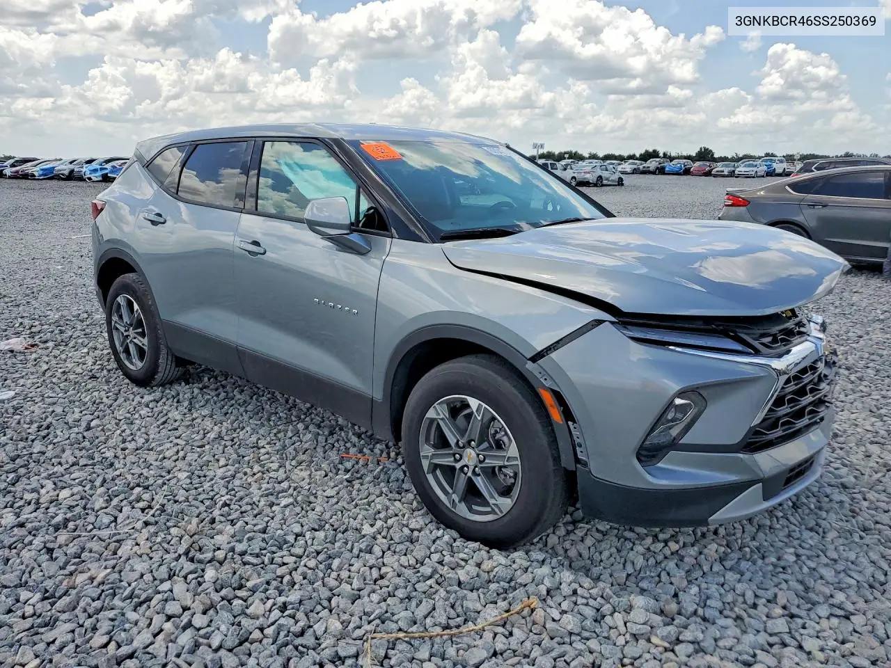 2025 Chevrolet Blazer 2Lt VIN: 3GNKBCR46SS250369 Lot: 60047446