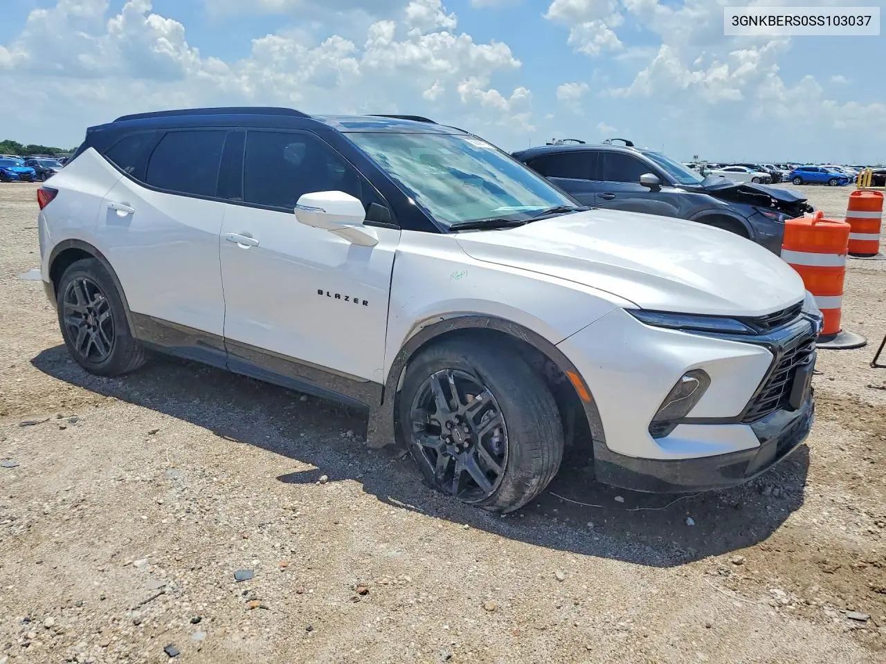 2025 Chevrolet Blazer Rs VIN: 3GNKBERS0SS103037 Lot: 60059116
