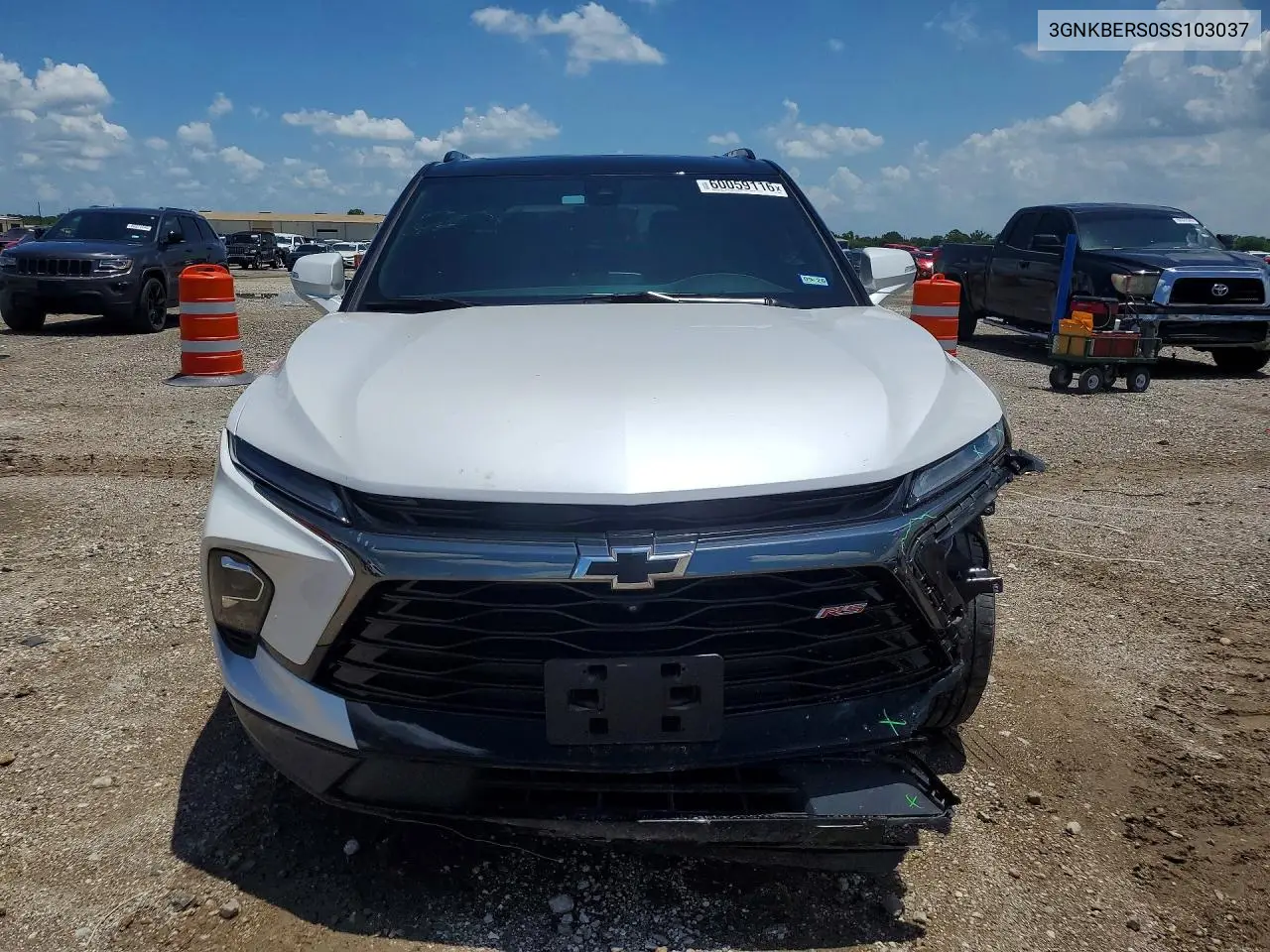 2025 Chevrolet Blazer Rs VIN: 3GNKBERS0SS103037 Lot: 60059116