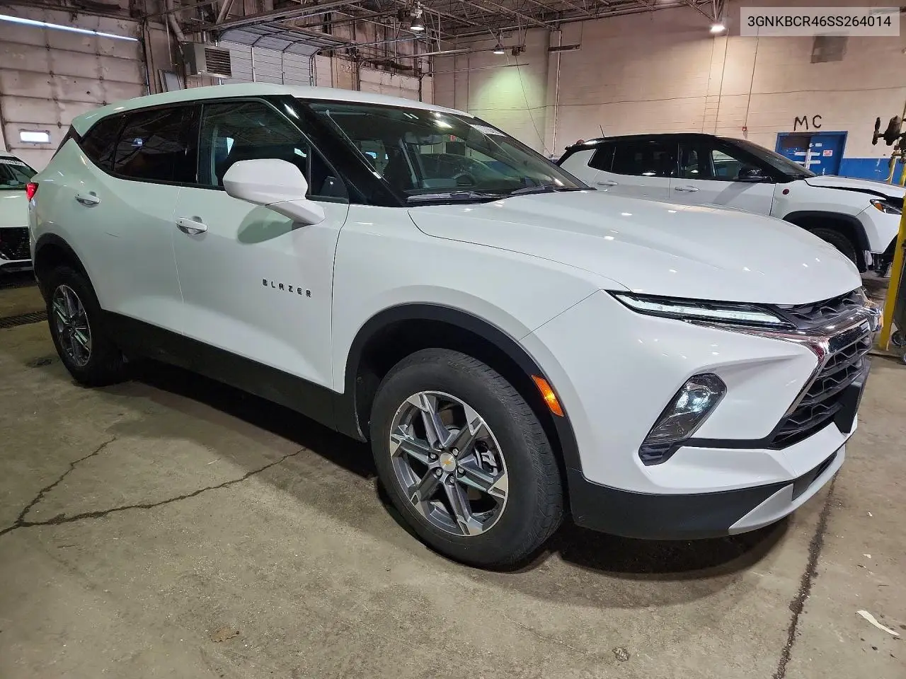 2025 Chevrolet Blazer 2Lt VIN: 3GNKBCR46SS264014 Lot: 60081976