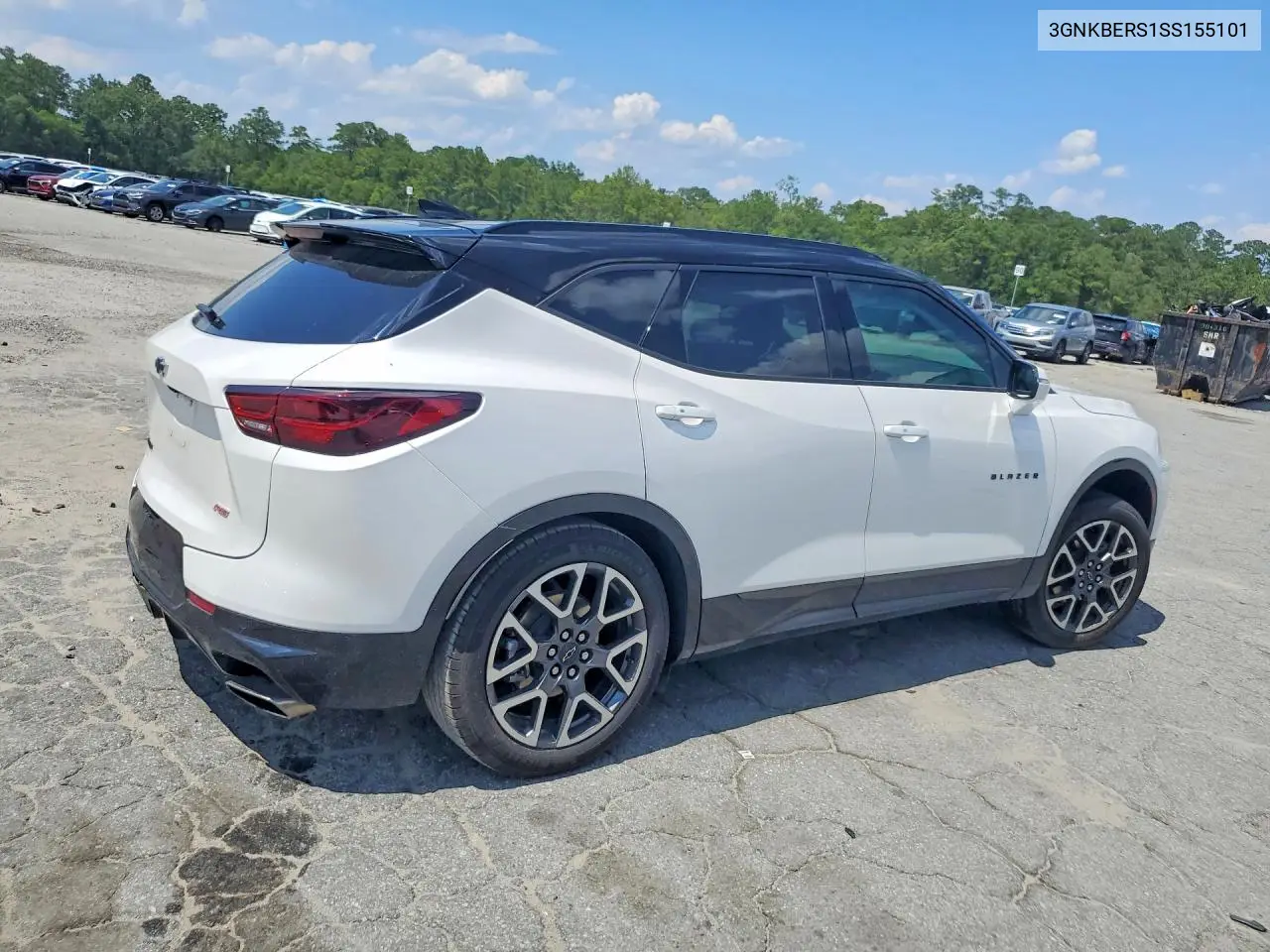 2025 Chevrolet Blazer Rs VIN: 3GNKBERS1SS155101 Lot: 60395026