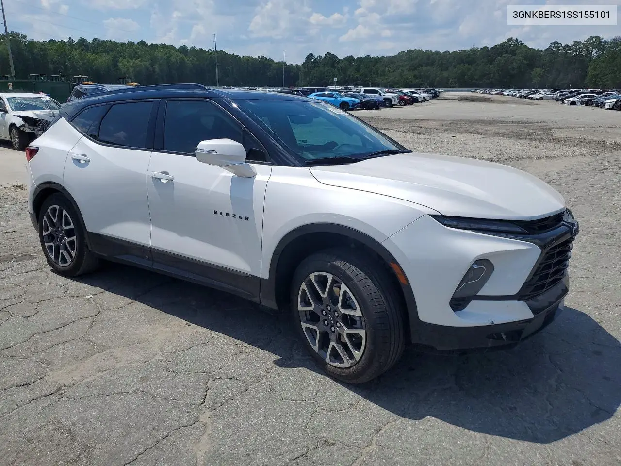 2025 Chevrolet Blazer Rs VIN: 3GNKBERS1SS155101 Lot: 60395026