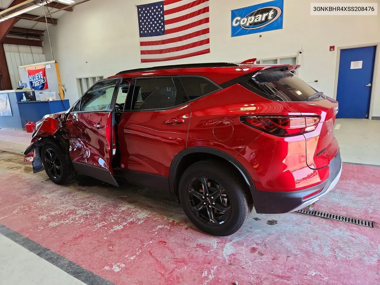 2025 Chevrolet Blazer 2Lt VIN: 3GNKBHR4XSS208476 Lot: 60446876