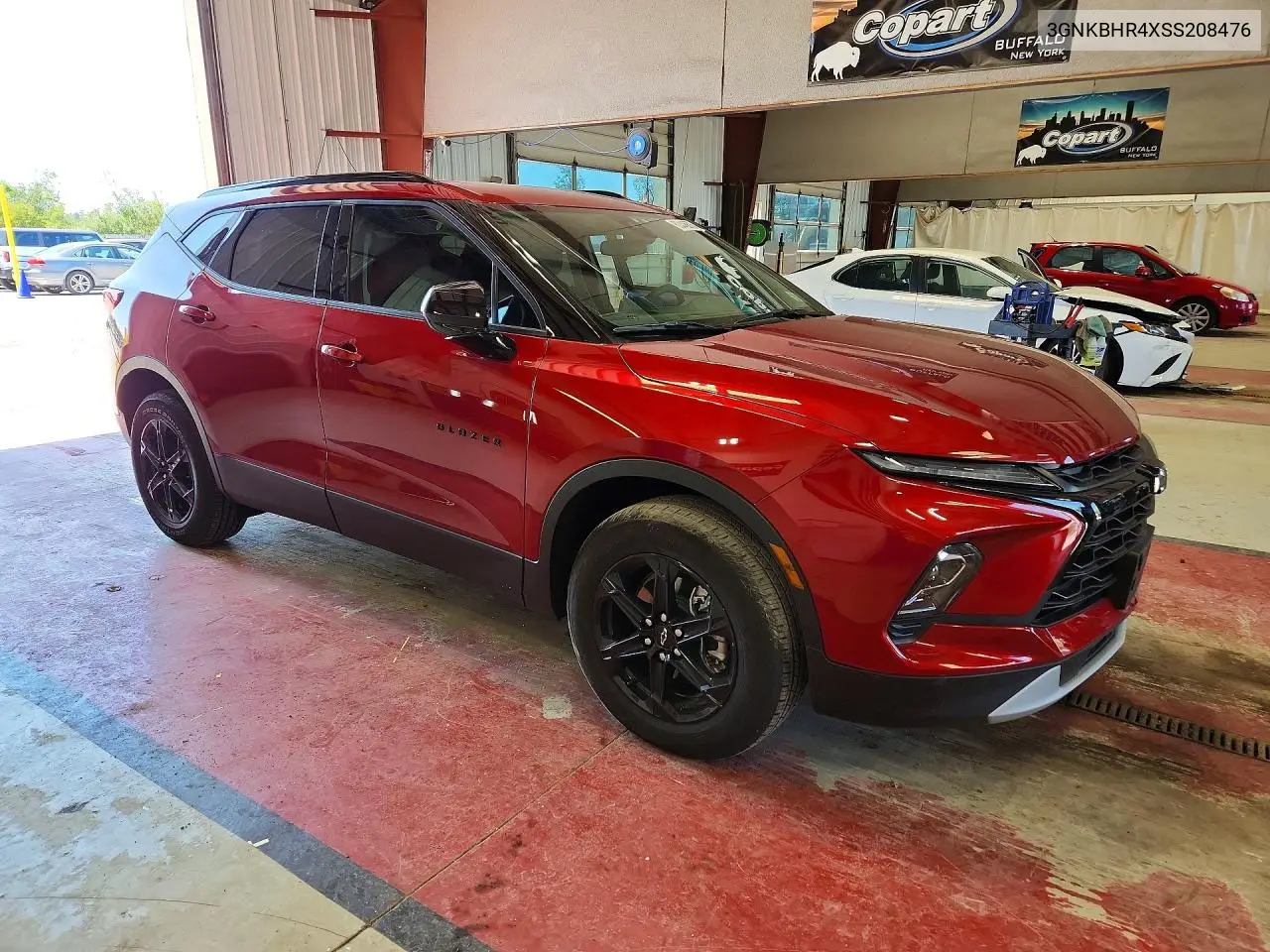 2025 Chevrolet Blazer 2Lt VIN: 3GNKBHR4XSS208476 Lot: 60446876