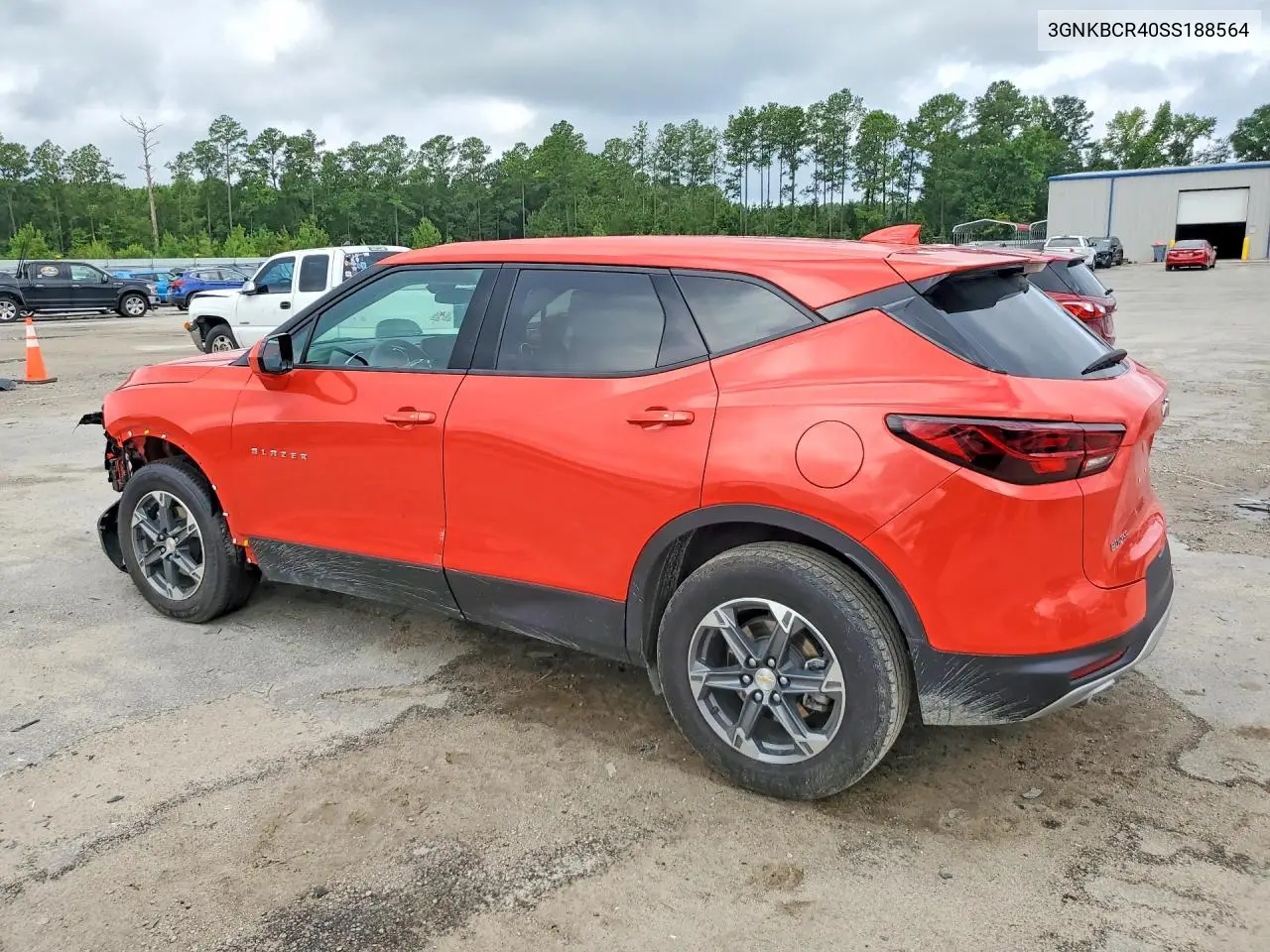 2025 Chevrolet Blazer 2Lt VIN: 3GNKBCR40SS188564 Lot: 60759156