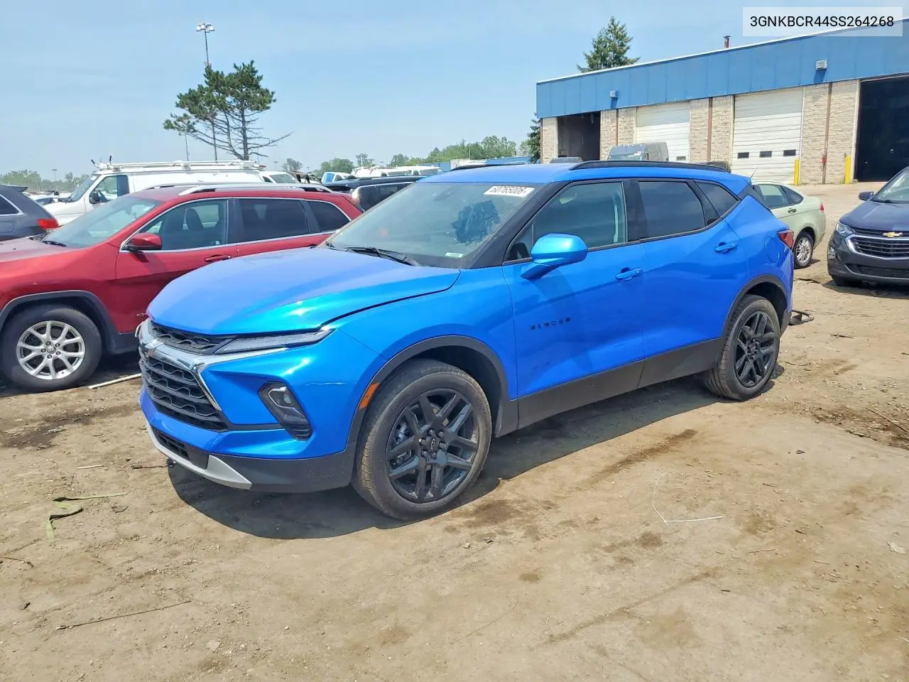2025 Chevrolet Blazer 2Lt VIN: 3GNKBCR44SS264268 Lot: 60765006