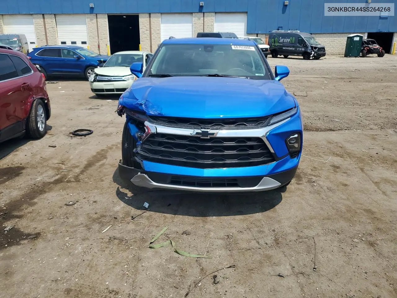 2025 Chevrolet Blazer 2Lt VIN: 3GNKBCR44SS264268 Lot: 60765006